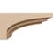 Ekena Millwork 7"W x 14"D x 7"H Wide Rockford Rough Cedar Woodgrain TimberThane Corbel, Primed Tan CORUR07X14X07ROCRCPR - alternate 5